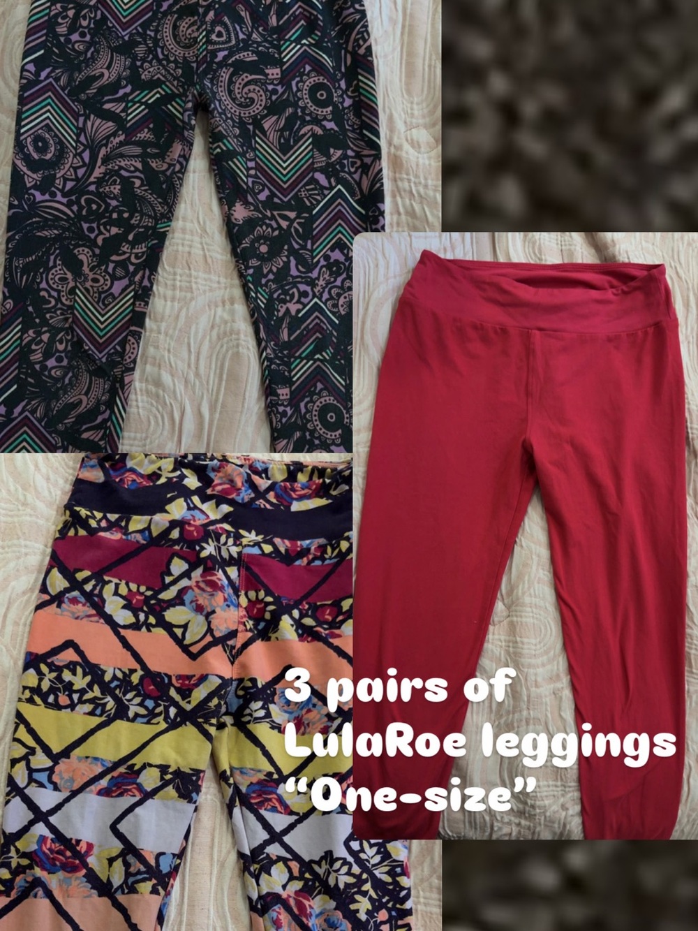 Bundle of LulaRoe One-Size Leggings